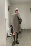BORIS BIDJAN SABERI Patchwork T-Shirt LS1.2 RF F035+FTJ 00001 Carbon Grey